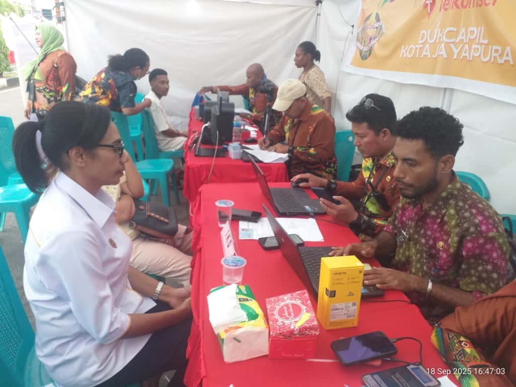 Di Festival UMKM Dukcapil Kota Jayapura Buka Pelayanan Selama Tiga hari