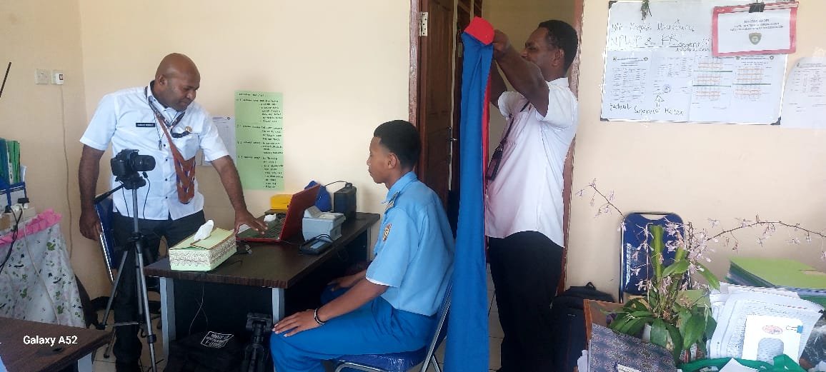 Dukcapil Go To School di SMA Unggulan Taruna Cenderawasih, Ini Hasil Yang di Dapat.